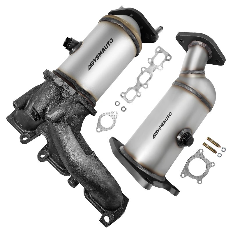 ABYSMAUTO Catalytic Converter Compatible with Ford Explorer 20112012 Edge 20112015 35L V6 Lincoln MKX 20112015 37L V6 Front Left Rear Right Catalytic Convertor Directfit EPA Compliant